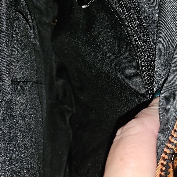 Leopard Print Backpack with Multicolored Shoulder Strap and Wristlet NWOT - Picture 12 of 12